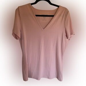 Torrid Women's Light Pink V-Neck Tee